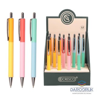 Cresco Długopis kulkowy TIPTOP wkład niebieski 1,0mm Cresco