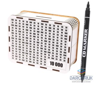 Cresco Skarbonka DUZA 10000 marker drewniana Cresco (224029)
