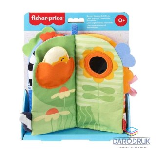 Fisher Price Książeczka edukacyjna Miękka książeczka sensoryczna - Pory roku Fisher Price (JKP53)