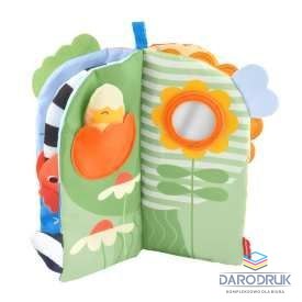 Fisher Price Książeczka edukacyjna Miękka książeczka sensoryczna - Pory roku Fisher Price (JKP53)