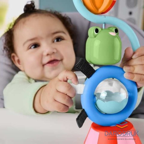 Fisher Price Zabawka edukacyjna Sensoryczna zabawka z przyssawką Wesołe odgłosy Fisher Price (JHB46)