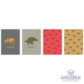 Interdruk Zeszyt A5 DINOZAURUS A5 32k kol.3= 32k. 70g linia kolor Interdruk (5902277326751)