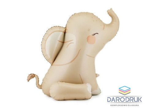 Partydeco Balon foliowy Słonik 84x90cm Partydeco (FB422)