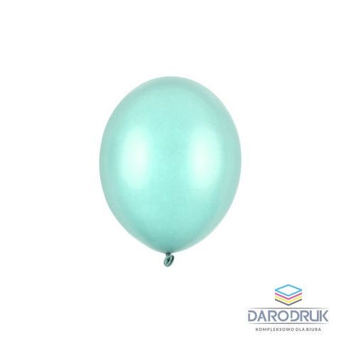 Partydeco Balon gumowy Party Deco BALONY STRONG METALLIC metalizowany zielony metaliczny 270mm Partydeco (SB12M-103/50)