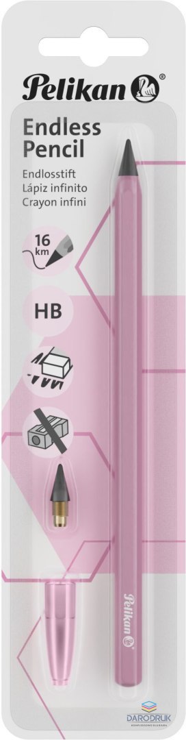 Pelikan Ołówek Wieczny Pink Powder HB Pelikan (400207698)