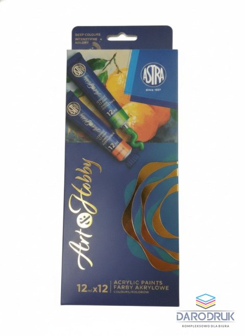 Astra Art&hobby Farba akrylowa zestaw kolor: mix 12ml Astra Art&hobby (602124004)