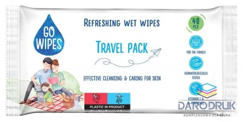 Gowipes Chusteczki nawilżane uniwersalne Gowipes (BS-GW-659290)