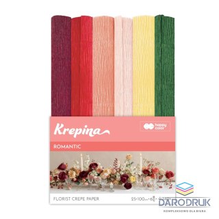 Happy Color Bibuła krepina (mix) Happy Color (HA 3650 2510-MIX RM)