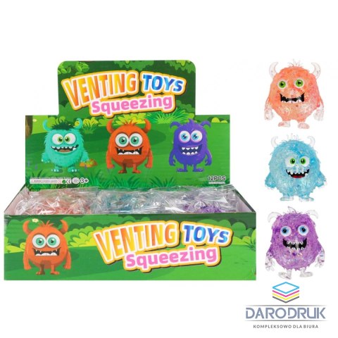 Mega Creative Gniotek Monster mix 7cm Mega Creative (583987)