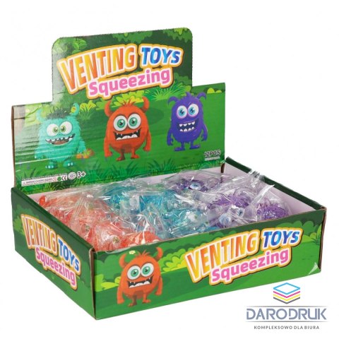 Mega Creative Gniotek Monster mix 7cm Mega Creative (583987)