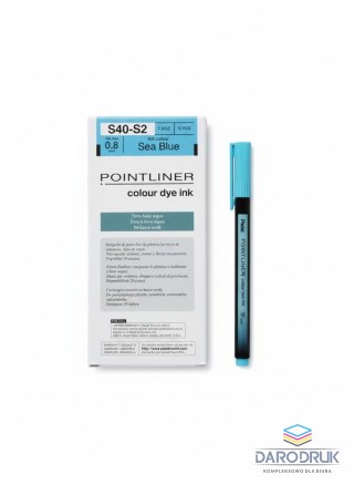 Pentel Cienkopis kreślarski POINTLINER wkład morski 0,4mm 1kol. Pentel (S40-S2)