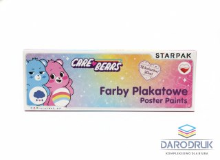 Starpak Farby plakatowe CARE BEARS kolor: różne 12 kolor. Starpak (586307)