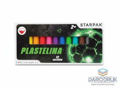 Starpak Plastelina 12 kol. Football mix Starpak (584480)