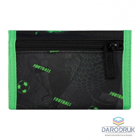 Starpak Portfel Football Zielony Starpak (576281)