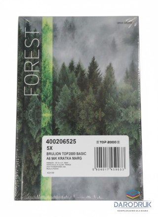 TOP-2000 Brulion A5 BASIC 96k. 60g krata TOP-2000 (400206525)