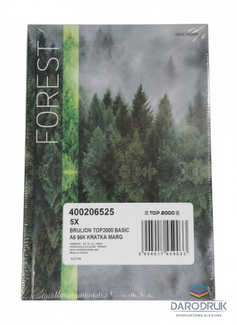 TOP-2000 Brulion A5 BASIC 96k. 60g krata TOP-2000 (400206525)