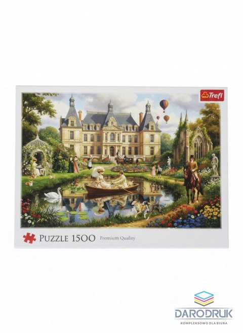Trefl Puzzle Pałac nad wodą 1500 el. Trefl (26219)