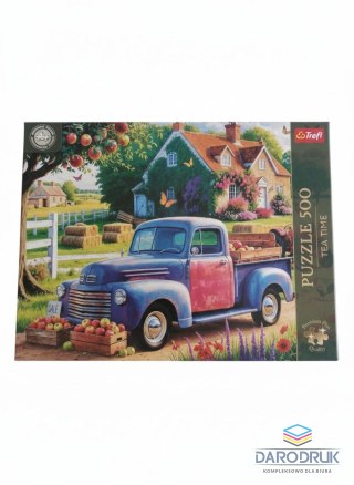 Trefl Puzzle Premium Plus Tea Time:Samochód farmera_ 500 el. Trefl (37612)
