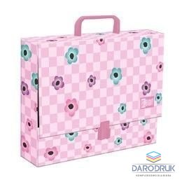 Unipap Teczka kartonowa na zatrzask Candy Blossom A4 mix Unipap