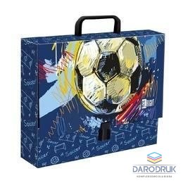 Unipap Teczka kartonowa na zatrzask Match Ball A4 mix Unipap