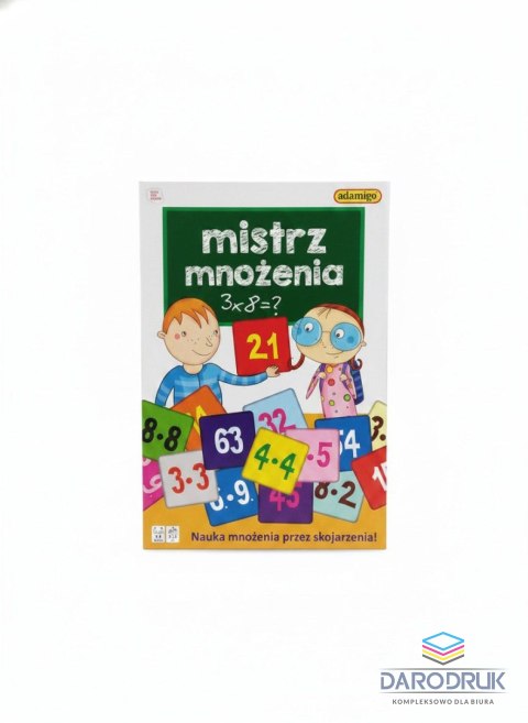 Adamigo Gra edukacyjna mistrz mnożenia Adamigo
