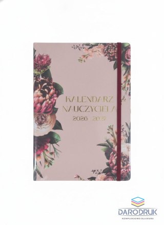 Antra Kalendarz książkowy (terminarz) TDW nauczyciela A4 Antra (sekrety kwiatów)