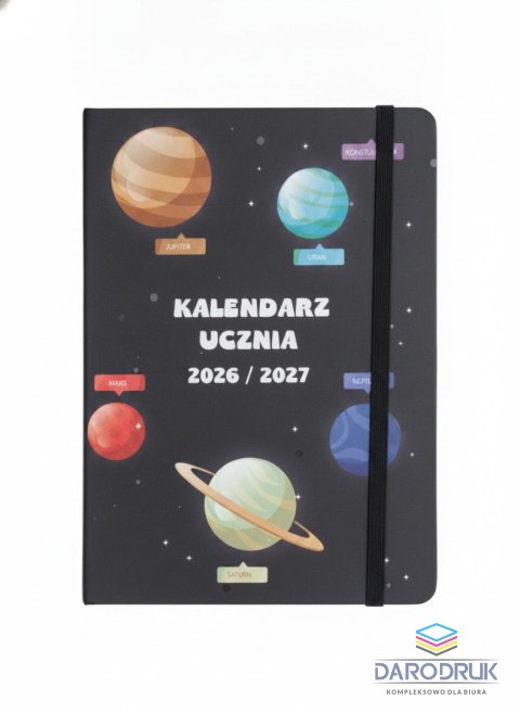 Antra Kalendarz książkowy (terminarz) TNS ucznia B6 Antra (Kosmos)