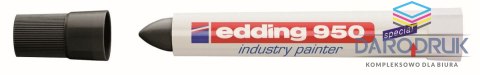 Edding Marker specjalistyczny 950 wkład czarny 10mm okrągła końcówka Edding
