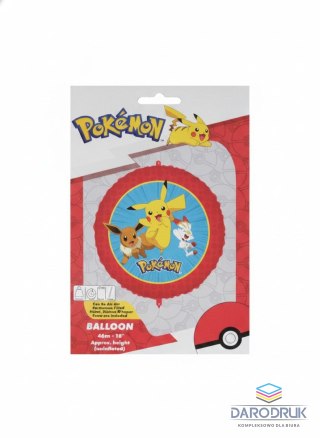 Godan Balon foliowy Pokemon 18cal Godan (5201184983980)