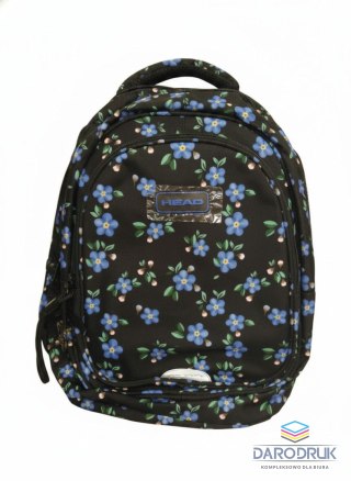 Head Plecak Blue Flowers Head (502026044)