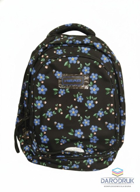 Head Plecak Blue Flowers Head (502026044)