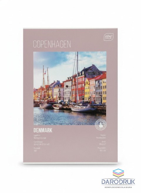 Interdruk Zeszyt A4 TRAVEL UV 96k. 70g krata Interdruk