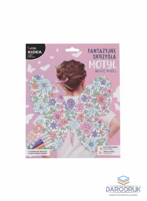 Kidea Zabawka kreatywna Skrzydła fantazyjny motyl Kidea (SKFMKA)