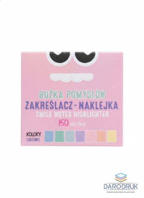 Kidea Zakreślacz Zakreślacz w rolce wkład mix Kidea (BPZRKA)