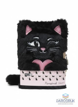 Paso Pamiętnik A5 pluszowy kot Paso (PP26BC-3676)