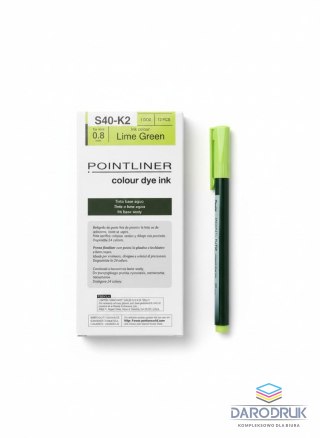 Pentel Cienkopis kreślarski POINTLINER wkład limnokowy 0,4mm 1kol. Pentel (S40-K2)
