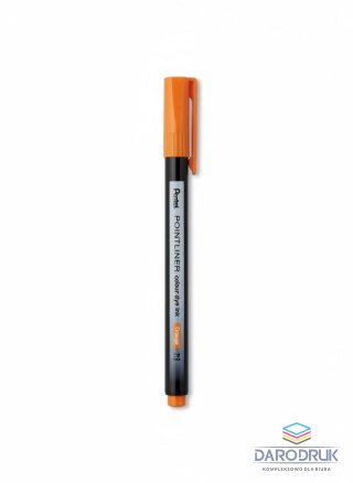 Pentel Cienkopis kreślarski POINTLINER wkład pomarańczowy 0,4mm 1kol. Pentel (S40-F)