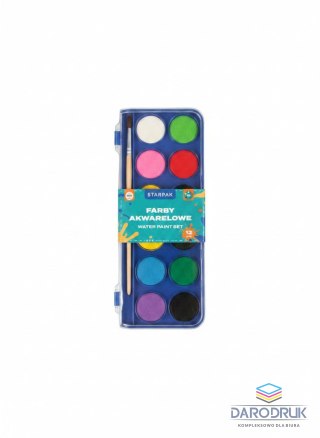 Starpak Farby akwarelowe 12 kolor. Starpak (583155)