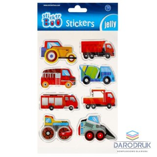 Stickerboo Naklejka (nalepka) S-Boo Jelly Autka Stickerboo (493723)