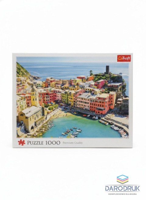 Trefl Puzzle Malownicze miasteczko Vernazza, Liguria, Włochy 1000 el. Trefl (10988)
