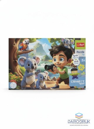 Trefl Puzzle Trefliki Connect Luck 70, 100 el. Trefl (53022)