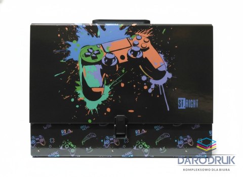 Unipap Teczka kartonowa na zatrzask game controller A4+ różne Unipap