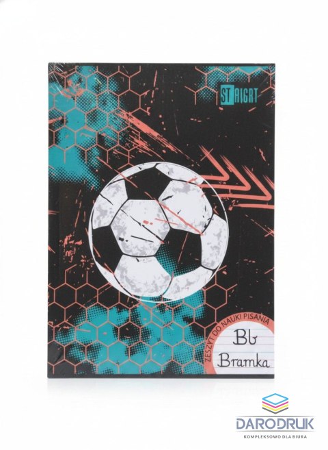 Unipap Zeszyt A4 Football Energy 32k. 70g podwójna linia kolor Unipap