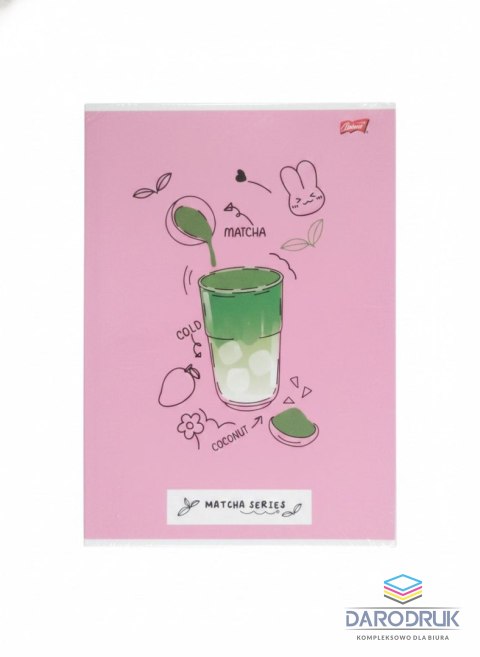 Unipap Zeszyt A4 Matcha Mood 120k. 70g krata Unipap