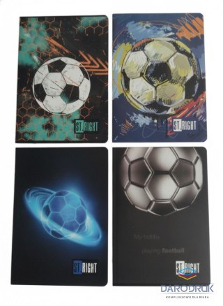 Unipap Zeszyt A5 FOOTBALL ENERGY 32k. 70g krata Unipap