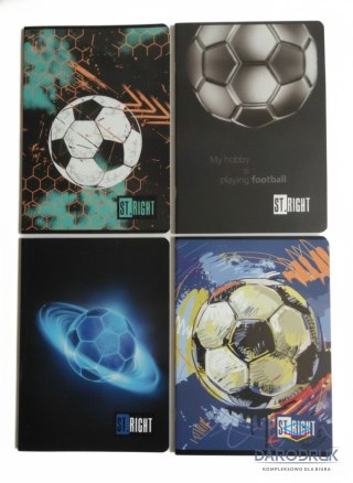 Unipap Zeszyt A5 FOOTBALL ENERGY 32k. 70g linia podwójna kolorowa Unipap