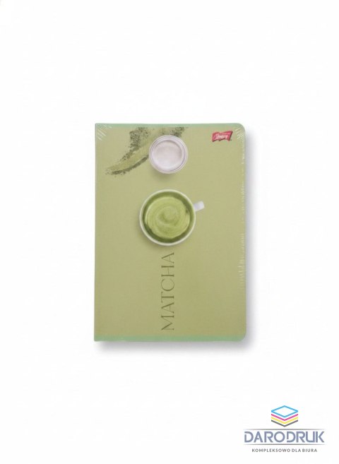 Unipap Zeszyt A5 GREEN DELICIOUS 60k. 70g krata Unipap