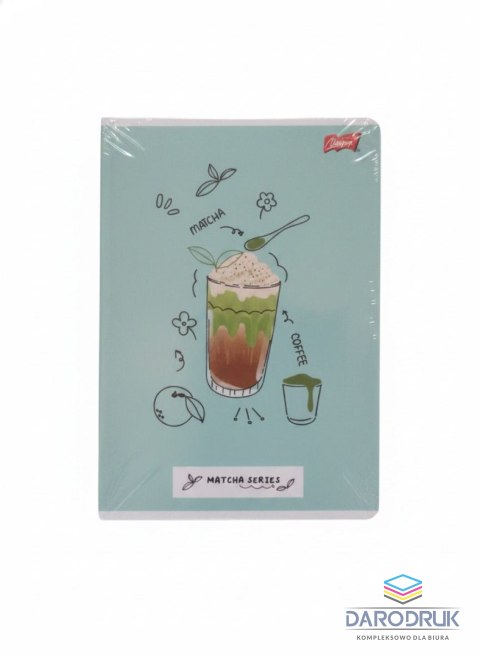 Unipap Zeszyt A5 Matcha Mood 32k. 70g podwójna linia kolor Unipap