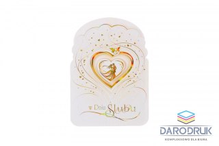 Ab Card Kartka składana A5 Ślub Ab Card (XL)