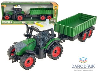 Adar Traktor z przyczepą, światło i dźwięk Adar (633315)